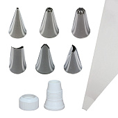 Набор маленьких насадок, 6шт., мешок и переходник.