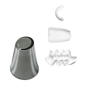 Насадка №401 (BX0050) - "Лепесток дугообразный", 10*1мм.