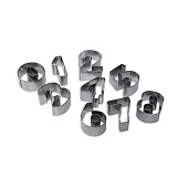 Формочки для печенья VELA, цифры, 9шт.  