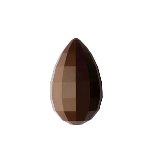 картинка Поликарбонатная форма "Chocolate World" – Яйцо алмаз 