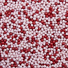 картинка Посыпки - "Шарики красно-розовые перламутровые", 100гр. 