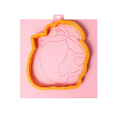 картинка Форма для пряника "Дед мороз с мешком" 