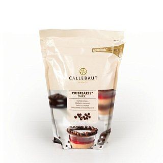 картинка Шоколадные хрустящие шарики Callebaut Mona Lisa - Темные, 800гр. 