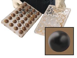 картинка Форма для изготовления объемных конфет - "Сфера" (20-3D2001) 