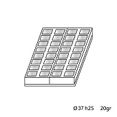 картинка Форма для пирожных - "Квадрат" (Mignon A005) 
