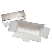 картинка Упаковка для конфет, серебряная, 160*70*h60мм. 