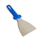Лопатка для пиццы треугольная 10*9 см. нерж. ручка пластик Gimetal 