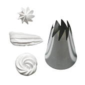 Насадка №ST15 (BA415) - "Открытая роза", 15мм.