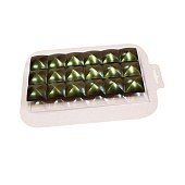 картинка Пластиковая форма для шоколада - "Плитка купола" 