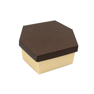 картинка Упаковка для торта "Colomba Classica" - Коричневая, 32*29*h15см. (ONCOL6TM) 