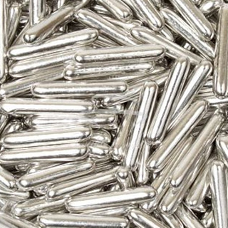 картинка Посыпки MIXIE - "Волшебные палочки", серебро, 50гр. 