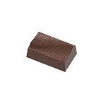 картинка Поликарбонатная форма "Chocolate World" - Прямоугольник со складками 