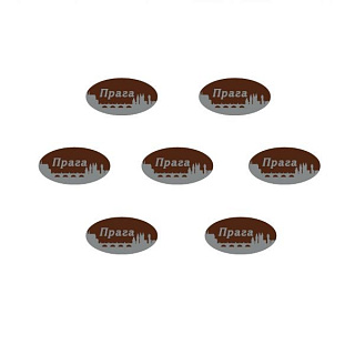 картинка Украшение из шоколадной глазури "Прага", 900шт. 