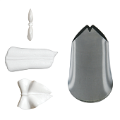 Насадка №114 (BX1105) - "Листик", 18мм.