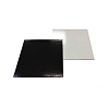 картинка Прямоугольная подложка, черная/белая, 30*40см., 2.5мм., 1шт. 