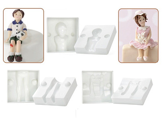 картинка Пластиковая форма 3D - "Ребенок" 