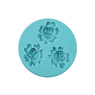 картинка Силиконовая форма Розы, 91*19мм. 