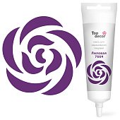 Краситель пищевой гелевый "Top decor", лиловая, 100гр. 