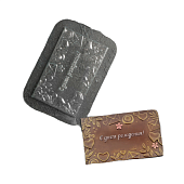 картинка Форма для шоколада "Плитка ДР Сердечки", 16*10*1,1см 