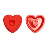 Набор формочек VITA, сердца, 2шт
