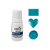 картинка Краситель гелевый KREDA жирорастворимый, синий, 10мл. 