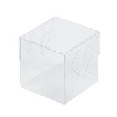 картинка Упаковка для макарон прозрачная, 8*h8см. 