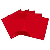 картинка Фольга для конфет красная, 10*10см., 100шт. 