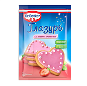картинка Глазурь Dr.Bakers со вкусом клубники, 90гр., 1шт. 