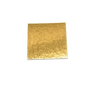 картинка Подложка квадратная, картон, золотой, 7*7см., 0.8мм., 200шт. 