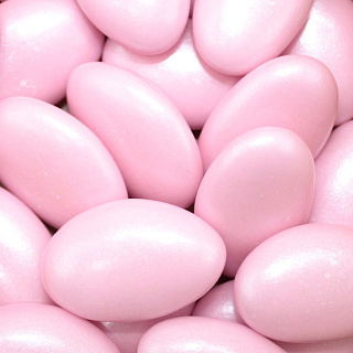 картинка Драже с шоколадной начинкой - Розовые перламутровые, 1кг. (AI 16510) 