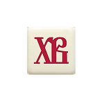 картинка Украшение из белой глазури "ХВ", квадрат 30мм., 240шт. 