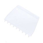 Скребок пластмассовый "Волны", 13,5*9,5см. 