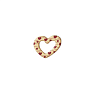 картинка Готовые украшения из шоколадной глазури - "Сердце", 44*40мм., 126шт. 
