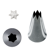 Насадка №S/S9 (BS109) - "Открытая звезда", 9мм.