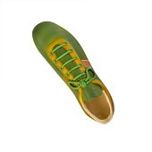 картинка Форма для отливки шоколадных фигурок - "Бутса" (MAC 322S) 