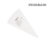 Прочный хлопковый двойной мешок, 40 см. 