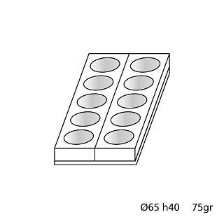 картинка Форма для пирожных - "Круг" (Monop A001) 