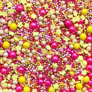 картинка Посыпки MIXIE - "Клубничный лимонад", 50гр. 