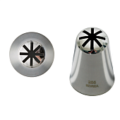 Насадка №255 (BX5017) - "Снежинка", 15мм.