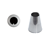 Насадка №2105 (BN2105) - "Сердце Большое", 17мм.