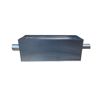 картинка Форма для кекса с трубкой 160x60x60мм, нержавеющая сталь. 