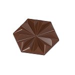 картинка Поликарбонатная форма "Chocolate World" - Шестигранник рубиновое 