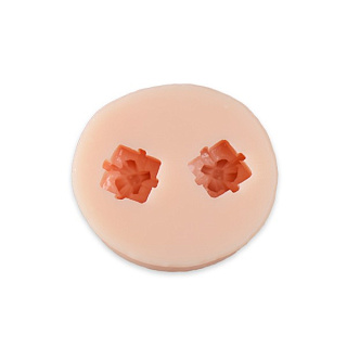 картинка Молд силикон "Подарок" 1,5*1,5*1,5см. 