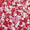 картинка Посыпки - "Сердечки красные, белые, розовые мини", 0.75кг. 