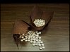 картинка Диски с шоколадной начинкой - Серебряные перламутровые, 10мм. 1кг. (AI 24790) 