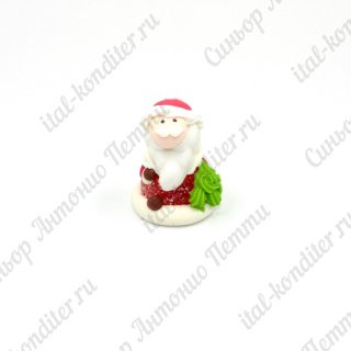 картинка Сахарная фигурка - "3D Дед Мороз" 