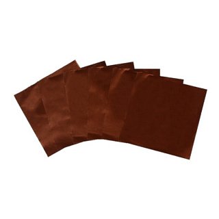 картинка Фольга для конфет бронзовая, 10*10см., 100шт. 