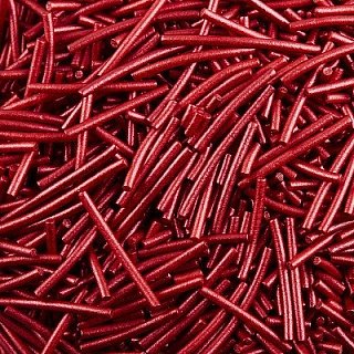 картинка Посыпки - "Вермишель бордовая перламутровая", 75гр. 