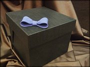 картинка Упаковка для торта "Royal", черная, 25*25*h20см. 