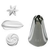 Насадка №885 (BR330) - "Фантазийная роза", d15мм.